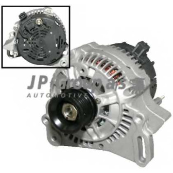 Генератор 90А для VW CADDY, CORRADO, GOLF, PASSAT, POLO, SHARAN, TRANSPORTER, VENTO <b>JP GROUP JP Group 1190100500</b>