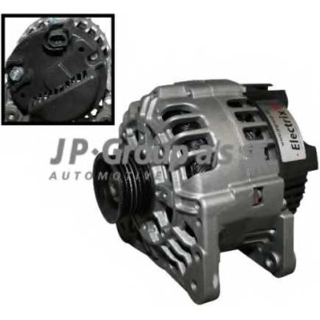 Генератор 90А для SKODA FABIA(6Y2,6Y3,6Y5), RAPID(NH3), ROOMSTER(5J) / VW FOX(5Z3,5Z1), POLO(6C,6R,9N#) <b>JP GROUP JP Group 1190103600</b>
