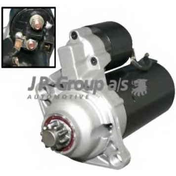 Стартер 1,8кВт для AUDI A2, A3 / FORD GALAXY / SKODA FABIA, OCTAVIA / VW BORA, CADDY, GOLF, LUPO, NEW BEETLE, PASSAT, POLO, SHARAN, VENTO <b>JP GROUP JP Group 1190301100</b>