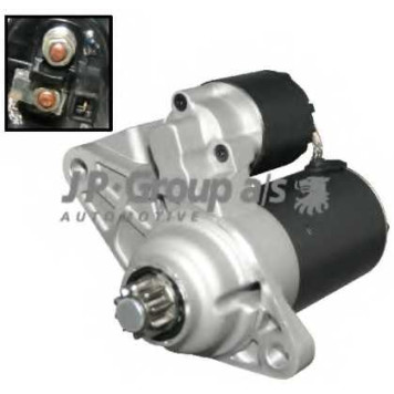 Стартер 0,9кВт для AUDI A2 / SKODA FABIA / VW BORA, FOX, GOLF, NEW BEETLE, POLO <b>JP GROUP JP Group 1190301400</b>
