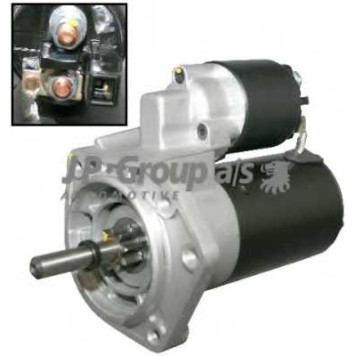 Стартер 1,1кВт для VW CADDY(9K9A,9K9B,9U7), GOLF(1H1,1H5), LUPO(6E1,6X1), POLO(6KV2,6KV5,6N1,6N2,6NF), VENTO(1H2) <b>JP GROUP JP Group 1190301700</b>