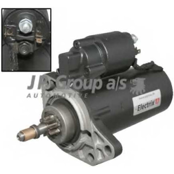 Стартер 1,7кВт для VW GOLF, JETTA, PASSAT, TRANSPORTER <b>JP GROUP JP Group 1190302100</b>