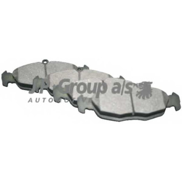 Колодки тормозные дисковые для DAEWOO LANOS, NEXIA / OPEL ASTRA, COMBO, CORSA, TIGRA, VECTRA <b>JP GROUP 1263600810</b>
