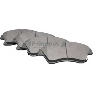 Колодки тормозные дисковые передний для CHEVROLET AVEO(T300), CRUZE(J300,J305,J308) / OPEL ASTRA GTC J, ASTRA <b>JP GROUP 1263602510</b>