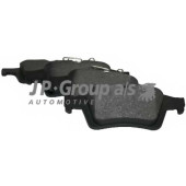 Колодки тормозные дисковые задний для CITROEN C5, EVASION / FORD C-MAX, FOCUS, TOURNEO CONNECT, TRANSIT CONNECT / MAZDA 3, 5 / OPEL GT, SIGNUM, VECTRA / RENAULT LAGUNA / SAAB 9-3, 9-3X / VOLVO C30, C70, S40, V40, V50 <b>JP GROUP 1263700610</b>
