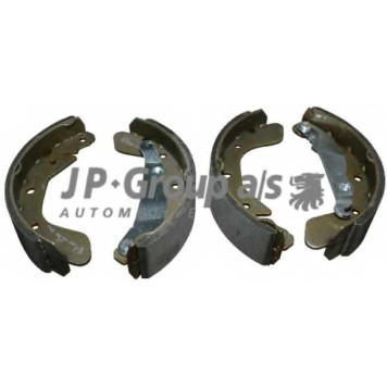 Комплект тормозных колодок задний для CHEVROLET NUBIRA / DAEWOO ESPERO, LANOS, NEXIA, NUBIRA / OPEL ASTRA, VECTRA <b>JP GROUP 1263900710</b>
