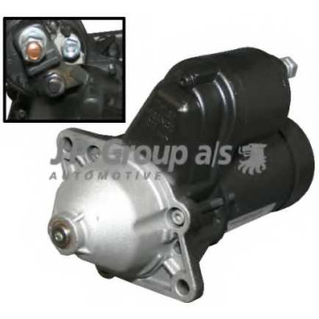 Стартер 1,1кВт для CHEVROLET KALOS / DAEWOO KALOS, NEXIA / OPEL AGILA , ASTRA, COMBO, CORSA, KADETT, MERIVA, TIGRA, TIGRA TwinTop, VECTRA, ZAFIRA <b>JP GROUP JP Group 1290300300</b>