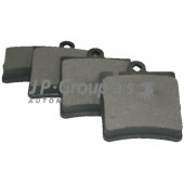 Колодки тормозные дисковые задний для MERCEDES C(CL203,S203,W203), CLC(CL203), CLK(A208,A209,C208,C209), E(W210), SLK(R171) <b>JP GROUP 1363700610</b>