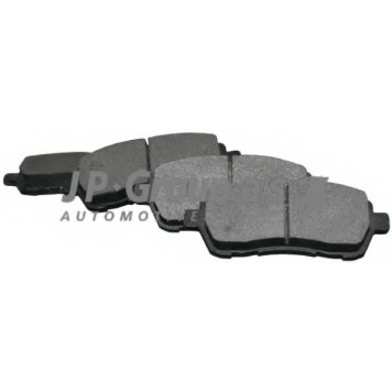 Колодки тормозные дисковые задний для FORD FOCUS(DA#), GALAXY(WA6), KUGA, MONDEO(BA7), S-MAX(WA6) <b>JP GROUP 1563700610</b>