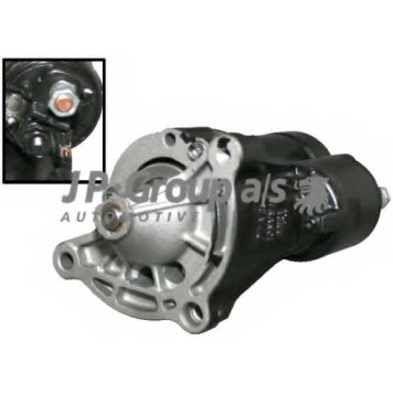Стартер 0,9кВт для CITROEN AX, BERLINGO, BX, C15, C2, C3, C4, SAXO / FIAT QUBO / PEUGEOT 1007, 106, 205, 206, 207, 307, 309, 405, PARTNER <b>JP GROUP JP Group 4190300700</b>