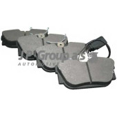 Колодки тормозные дисковые задний для FORD GALAXY(WGR) / VW SHARAN(7M6, 7M8, 7M9), TRANSPORTER(70XA, 70XB, 70XC, 70XD, 7DB, 7DK, 7DW) <b>JP GROUP 1163706010</b>