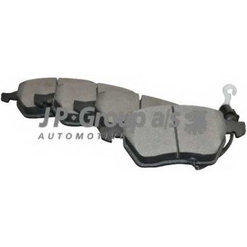 Колодки тормозные дисковые передний для AUDI A3, TT / SKODA OCTAVIA / VW BORA, GOLF, NEW BEETLE, POLO <b>JP GROUP 1163605210</b>
