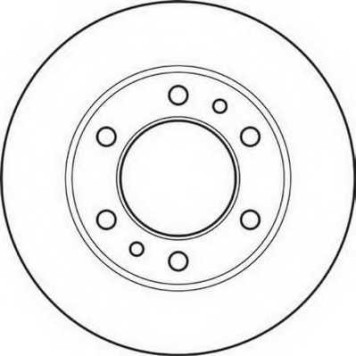 Тормозной диск JURID 561444 / 561444J