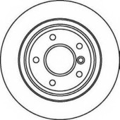 Тормозной диск JURID 562062JC