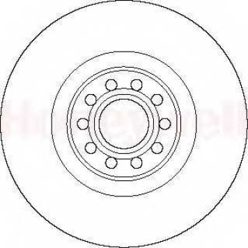 Тормозной диск JURID 562175 / 562175J