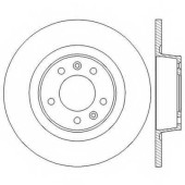 Тормозной диск JURID 562583 / 562583JC