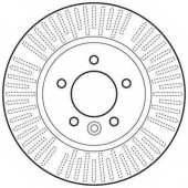 Тормозной диск JURID 562666JC