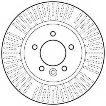 Тормозной диск JURID 562666JC