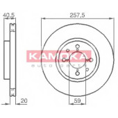 Тормозной диск KAMOKA 1031042