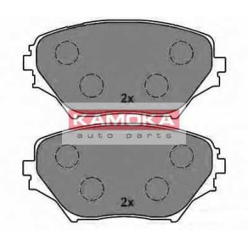 Колодки тормозные дисковые для TOYOTA RAV 4(ACA2#,CLA2#,XA2#,ZCA2#) <b>KAMOKA JQ1013028 / 23585</b>