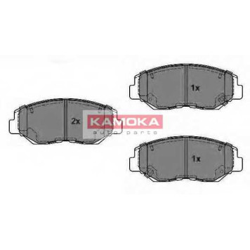 Колодки тормозные дисковые для HONDA CR(RD#) <b>KAMOKA JQ1013316 / 23868</b>