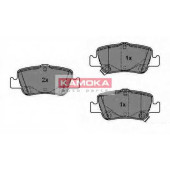 Колодки тормозные дисковые для TOYOTA AURIS(ADE15#, NDE15#, NRE15#, ZRE15#, ZZE15#) <b>KAMOKA JQ1018096 / 605604</b>