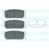 Колодки тормозные дисковые для KIA SORENTO(JC) / SSANGYONG KYRON, REXTON(GAB#), RODIUS <b>KAVO PARTS KBP-4017</b>