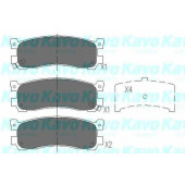 Колодки тормозные дисковые для MAZDA XEDOS 9(TA) <b>KAVO PARTS KBP-4556</b>