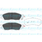 Колодки тормозные дисковые для NISSAN ALMERA(B10) <b>KAVO PARTS KBP-6577</b>