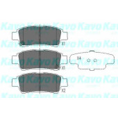 Колодки тормозные дисковые для TOYOTA AVENSIS(#ACM2#,#CLM2#), PREVIA(ACR3#,CLR3#,MCR3#) <b>KAVO PARTS KBP-9014</b>