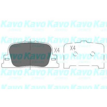 Колодки тормозные дисковые для TOYOTA CAMRY(#CV2#, #XV2#, #XV3#, ACV3#, MCV3#) <b>KAVO PARTS KBP-9069</b>