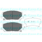 Колодки тормозные дисковые для LEXUS RX(GSU3#,MCU3#,MHU3#) <b>KAVO PARTS KBP-9080</b>