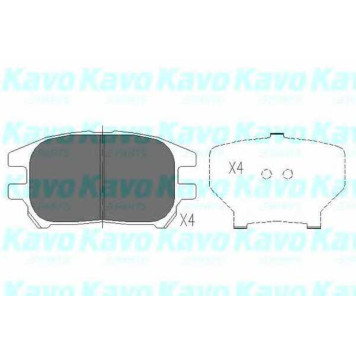 Колодки тормозные дисковые для LEXUS RX(GSU3#,MCU15,MCU3#,MHU3#) <b>KAVO PARTS KBP-9092</b>