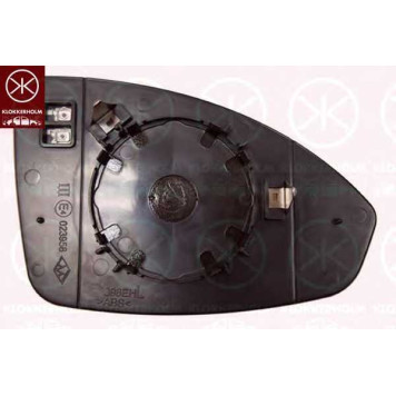 Зеркальное стекло наружнего зеркала KLOKKERHOLM 11331063