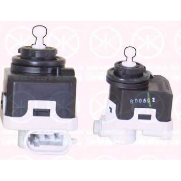 Регулировочный элемент угла наклона фар KLOKKERHOLM 16700060