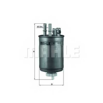 Фильтр топливный KNECHT 70326054 / KL 483