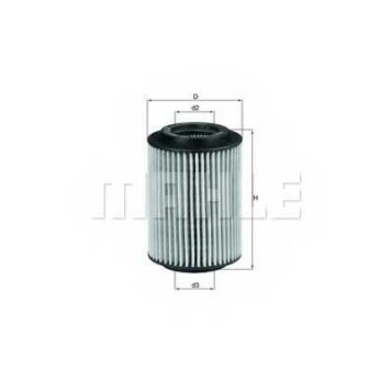 Фильтр масляный KNECHT 70326643 / OX 347D