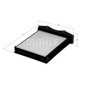 Фильтр салонный KNECHT 70347261 / LA 360