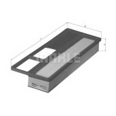 Фильтр воздушный KNECHT 70350534 / LX 1920