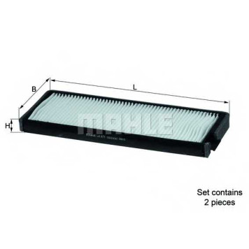 Фильтр салонный KNECHT 70352792 / LA 377/S