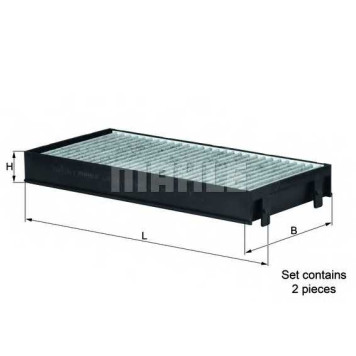 Фильтр салонный KNECHT 70354940 / LAK 221/S