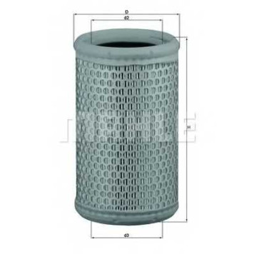 Фильтр воздушный KNECHT 70366540 / LX 646/1