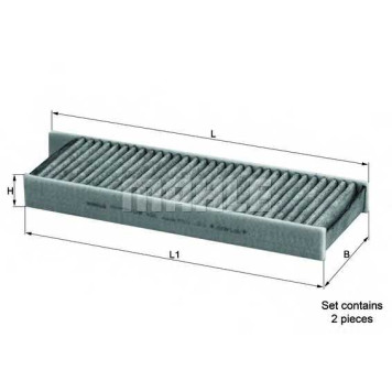 Фильтр салонный KNECHT 70381341 / LAK 428/S
