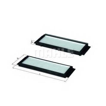 Фильтр салонный KNECHT 70519863 / LA 501/S