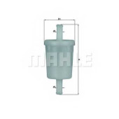 Фильтр топливный KNECHT 70537081 / KL 260 OF
