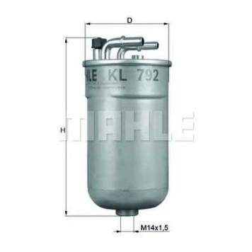 Фильтр топливный KNECHT 70547800 / KL 792