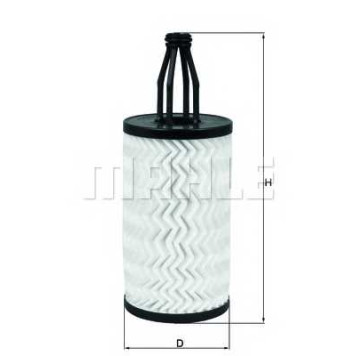 Фильтр масляный KNECHT 70555876 / OX 814D