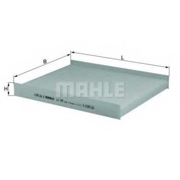 Фильтр салонный KNECHT 70562960 / LA 745