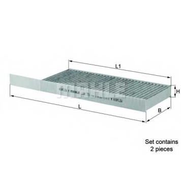 Фильтр салонный KNECHT 70563074 / LAK 751/S