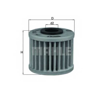 Фильтр масляный KNECHT 70583911 / OX 793